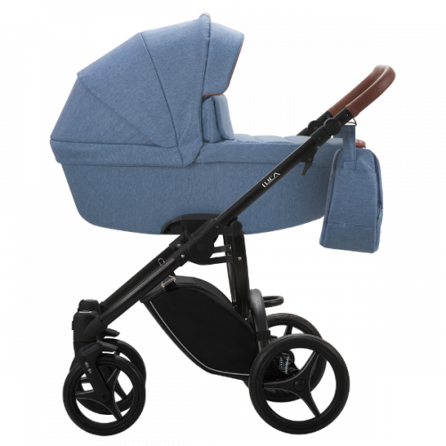 Bebetto Детская коляска 2 в 1 Luca / цвет синий 13, рама черная