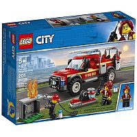 Lego City Конструктор  Город Грузовик начальника пожарной охраны					