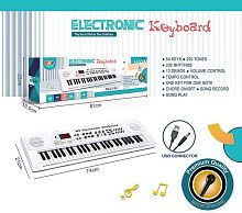 Пианино-синтезатор для ребенка, с микрофоном					