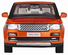 Автопанорама Инерционная металлическая машинка Range Rover / цвет оранжевый