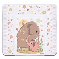 Babycare, Матрас для пеленания 820х730х210 (уп 6шт) (Слоненок, бежевый (Elephant grow big, beige))