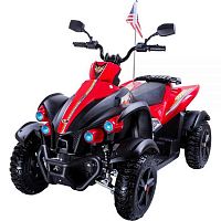 RiverToys Детский электроквадроцикл Р222РР / цвет красный					