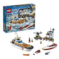 Lego City конструктор Штаб береговой охраны					