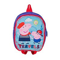 игрушка Peppa Pig Рюкзачок детский Свинка Пеппа / цвет голубой, красный