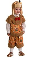 Батик Карнавальный костюм для мальчиков Ёжик Коржик / рост 104 см, от 4 лет / цвет коричневый					