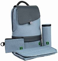 Moon Рюкзак для коляски Backpack, цвет / Ocean/Anthrazit (голубой - темно-серый)					