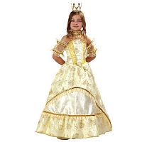 Карнавальный костюм / Золушка-Принцесса золотая / возраст на 7-8 лет / рост 122 см