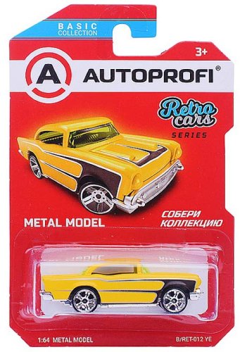 Autoprofi Машинка металлическая коллекционная Retro Cars