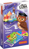 Bondibon Игра-викторина Умная Сова «Страны Мира 2»					