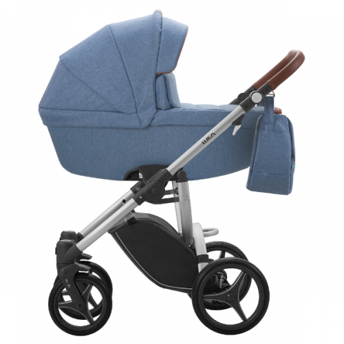 Bebetto Детская коляска 2 в 1 Luca / цвет синий 13, рама серая