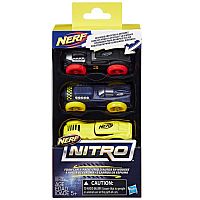 Игрушка Hasbro Nerf Nitro Набор машинки 3 шт