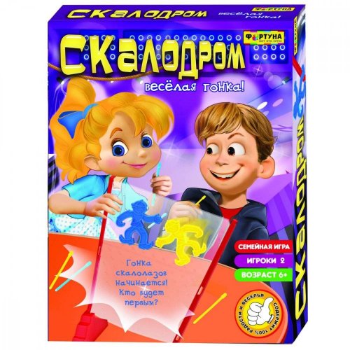 Bondibon Настольная семейная игра "Скалодром весёлая гонка"