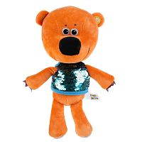 игрушка Мульти-Пульти Игрушка мягкая Медвежонок Кеша в футболке c пайетками, 20см