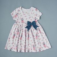 Little Star Платье для девочки "Макаруны" (интерлок)					