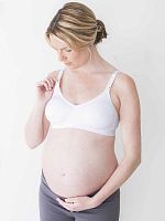 Medela Бюстгальтер для беременных и кормящих мам Comfy Bra, размер XL, цвет / белый					