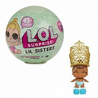 Кукла-сюрприз Сестренка Lil Sisters в шарике
