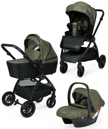 Bambini Moretti Коляска 3 в 1 Walker / цвет Green (зеленый)