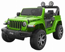 Toyland Электромобиль Jeep Rubicon DK-JWR555 / цвет зеленый					